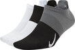 Kojinės vyrams Nike W Nk Everyday Plus 3pr, juodos kaina ir informacija | Vyriškos kojinės | pigu.lt