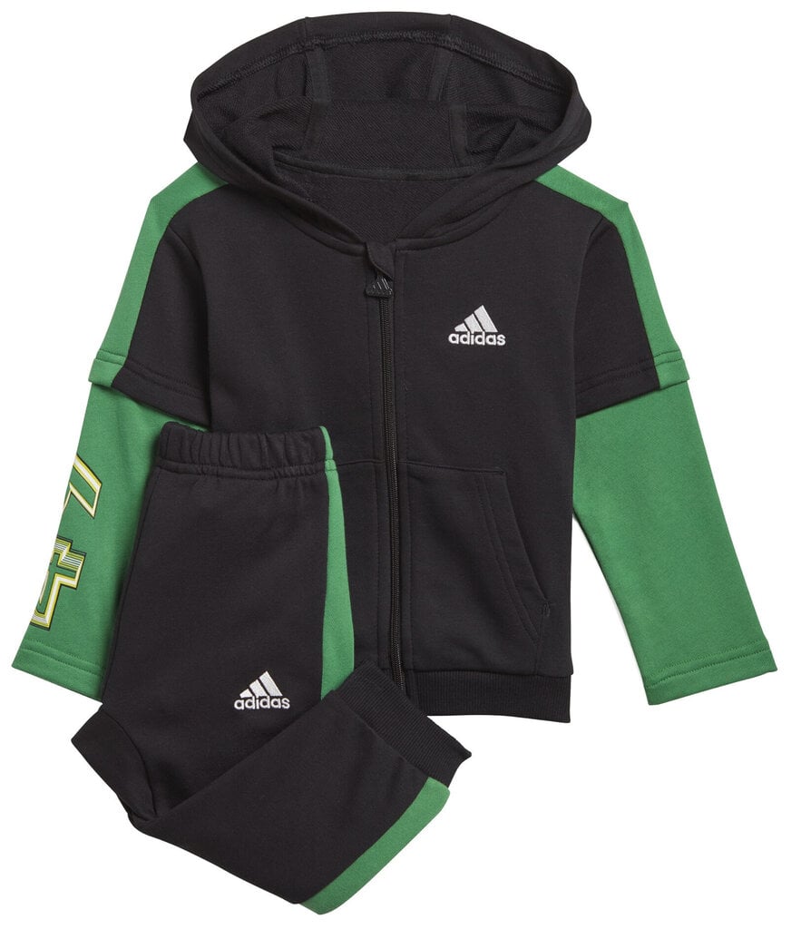 Sportinis kostiumas vaikams Adidas I Bold 49 Set, juodas kaina ir informacija | Komplektai berniukams | pigu.lt