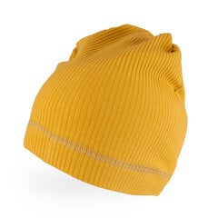 Тонкая шапка для девочек TuTu, жёлтая цена и информация | Шапки, перчатки, шарфы для девочек | pigu.lt