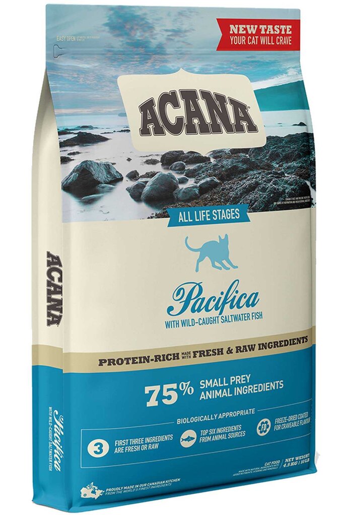 Acana Pacifica katėms su žuvimi, 1,8 kg kaina ir informacija | Sausas maistas katėms | pigu.lt
