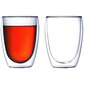 Dvigubo stiklo puodeliai, 2 vnt, 350 ml kaina ir informacija | Taurės, puodeliai, ąsočiai | pigu.lt