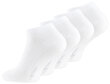 Trumpos sportinės kojinės vyrams Vincent Creation, 4 poros, baltos цена и информация | Vyriškos kojinės | pigu.lt