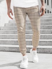 Kelnės vyrams Kerlot, rudos цена и информация | Мужские брюки FINIS | pigu.lt