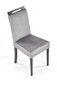 2-ų kėdžių komplektas Halmar Clarion 2, pilkas цена и информация | Virtuvės ir valgomojo kėdės | pigu.lt