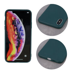 Matt TPU case for Xiaomi Redmi 9T / Poco M3 green forest kaina ir informacija | Telefonų dėklai | pigu.lt