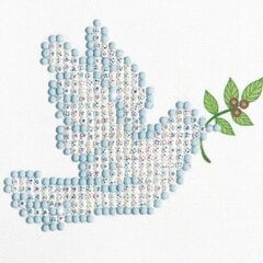 Deimantinė mozaika Dove of Peace, 10x10 kaina ir informacija | Deimantinės mozaikos | pigu.lt