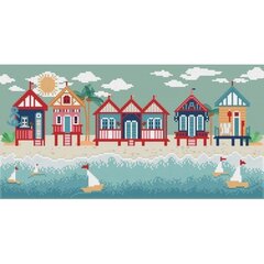 Алмазная мозаика Seaside Days, 53x27 цена и информация | Алмазная мозаика | pigu.lt