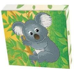 Алмазная мозаика Koala Climb, 22 x 22 цена и информация | Алмазная мозаика | pigu.lt