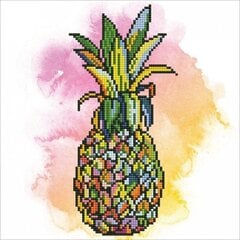 Deimantinė mozaika Pineapple, 30x30 kaina ir informacija | Deimantinės mozaikos | pigu.lt
