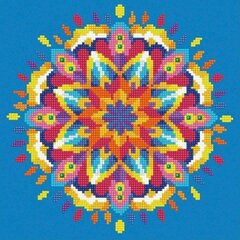 Алмазная мозаика Blue Mandala, 30 x 30 цена и информация | Алмазная мозаика | pigu.lt