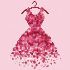 Deimantinė mozaika Red Dress, 22x30 kaina ir informacija | Deimantinės mozaikos | pigu.lt