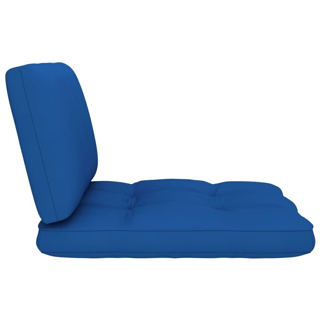 Pagalvės sofai iš palečių, 2 vnt, mėlynos цена и информация | Pagalvės, užvalkalai, apsaugos | pigu.lt