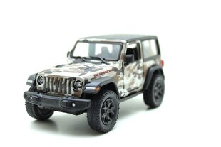 Модель автомобиля Kinsmart 2018 Jeep Wrangler Camo (Hard Top) цена и информация | Игрушки для мальчиков | pigu.lt