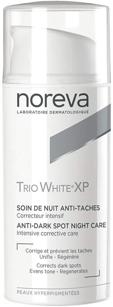 Naktinis veido kremas Noreva Trio White XP, 30 ml kaina ir informacija | Veido kremai | pigu.lt