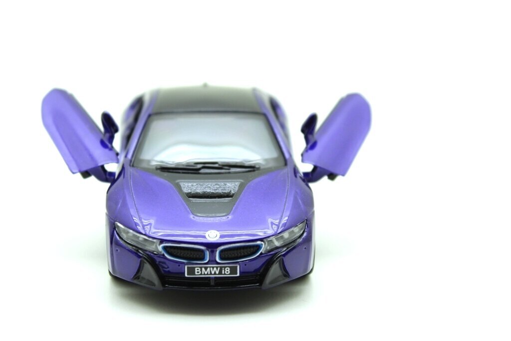 Automodelis Kinsmart 5" BMW i8 kaina ir informacija | Žaislai berniukams | pigu.lt