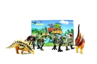 Dinozaurų figūrėlių rinkinys 3 m.+, 7 vnt. kaina ir informacija | Žaislai berniukams | pigu.lt