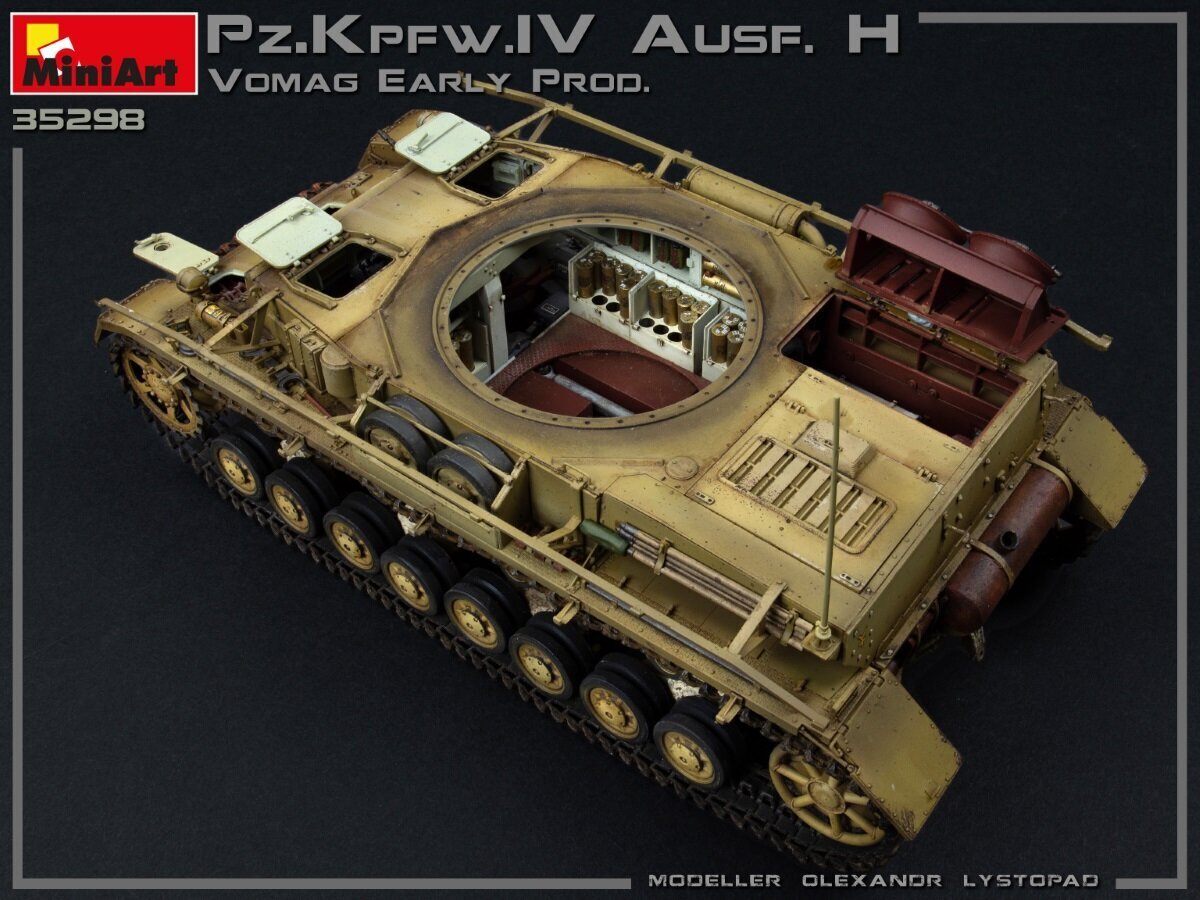 Klijuojamas modelis MiniArt 35298 Pz.Kpfw.IV Ausf. H Vomag. Early Prod. (May 1943) Interior Kit 1/35 kaina ir informacija | Klijuojami modeliai | pigu.lt