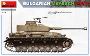 Клеющаяся модель MiniArt 35328 Bulgarian Maybach T-IV H 1/35 цена и информация | Склеиваемые модели | pigu.lt
