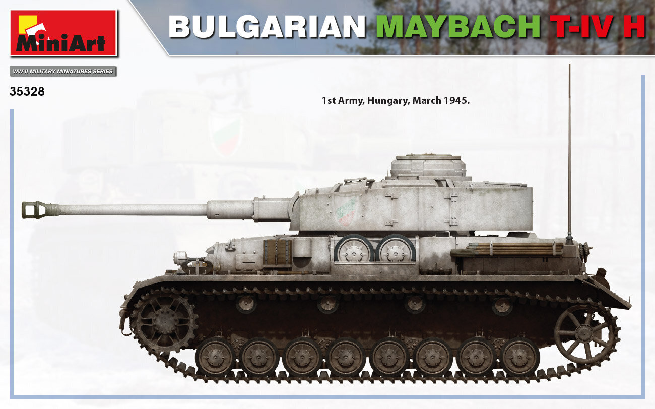 Klijuojamas modelis MiniArt 35328 Bulgarian Maybach T-IV H 1/35 цена и информация | Klijuojami modeliai | pigu.lt