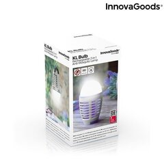 Įkraunama lempa nuo uodų su LED lempute KL Bulb InnovaGoods kaina ir informacija | Priemonės nuo uodų ir erkių | pigu.lt