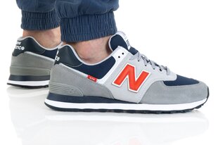 Кеды мужские New Balance 574 ML574SO2, серые цена и информация | Кроссовки для мужчин | pigu.lt