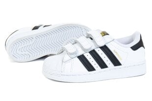 Кеды детские Adidas Superstar CF C EF4838, белые цена и информация | Детская спортивная обувь | pigu.lt
