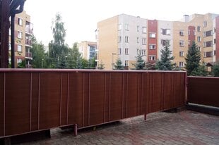 Balkono ir tvoros uždengimo juosta, 0.9m x 3m, šviesiai ruda цена и информация | Заборы и принадлежности к ним | pigu.lt