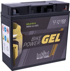 Аккумулятор для мотоциклов intAct Battery-Power GEL (GEL12-19) 12V 21AH (c20) 300A (EN) цена и информация | Мото аккумуляторы | pigu.lt