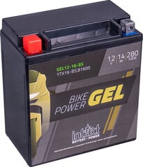 Аккумулятор для мотоциклов intAct Battery-Power GEL (YTX16-BS) 12V 14AH (c20) 280A (EN) цена и информация | Мото аккумуляторы | pigu.lt