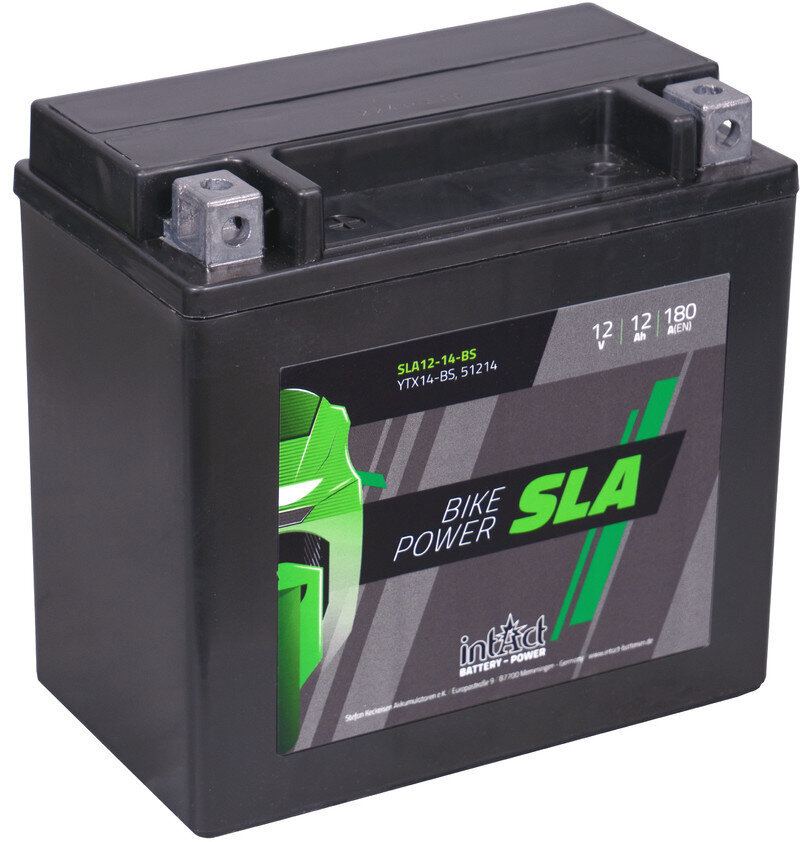Akumuliatorius motociklams intAct Battery-Power SLA YTZ12-S 12Ah c20 180A kaina ir informacija | Moto akumuliatoriai | pigu.lt