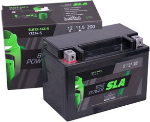 Аккумулятор для мотоциклов intAct Battery-Power SLA (YTZ14-S) 11,5AH (c20) 200A (EN) цена и информация | Мото аккумуляторы | pigu.lt