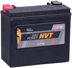 Аккумулятор для мотоциклов intAct Battery-Power HVT (YTX20L-BS) 12V 20AH (c20) 350A (EN) цена и информация | Мото аккумуляторы | pigu.lt