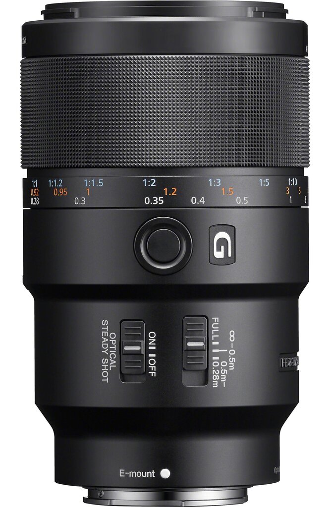 Sony FE 90mm F2.8 Macro G OSS (Black) | (SEL90M28G) kaina ir informacija | Objektyvai | pigu.lt