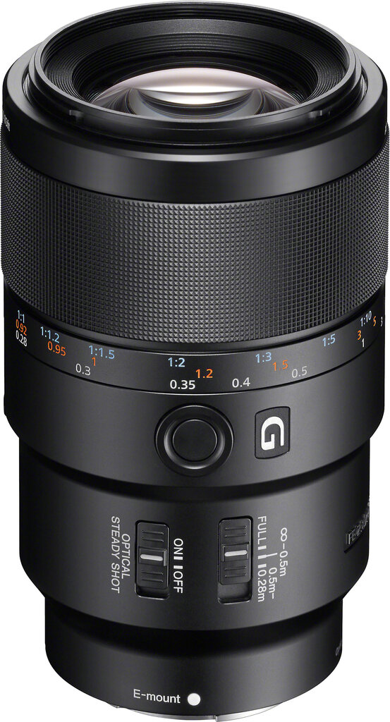 Sony FE 90mm F2.8 Macro G OSS (Black) | (SEL90M28G) kaina ir informacija | Objektyvai | pigu.lt