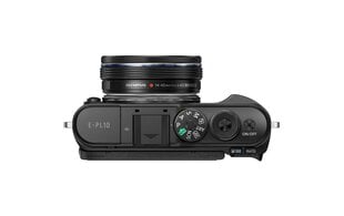 Olympus PEN E-PL10 + ED 14-42mm EZ PANCAKE (Black) цена и информация | Цифровые фотоаппараты | pigu.lt