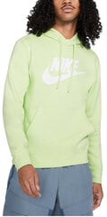 Džemperis vyrams Nike M Nsw Club Hoodie Po BB, žalias kaina ir informacija | Džemperiai vyrams | pigu.lt