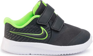 Nike Обувь Star Runner 2 Grey Green цена и информация | Детская спортивная обувь | pigu.lt