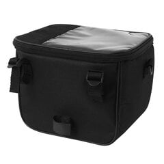 Krepšys ant dviračio vairo Force Cube 4,5 l, juodas цена и информация | Сумки, держатели для телефонов | pigu.lt
