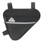 Trikampis rėmo krepšelis Force Classic Eco 1,3l, juodas kaina ir informacija | Krepšiai, telefonų laikikliai | pigu.lt