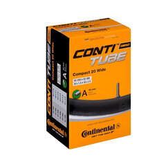 Камера Continental 20 x 1,95 / 2,50 (50/62 - 406/451) AV 34 мм цена и информация | Покрышки, шины для велосипеда | pigu.lt