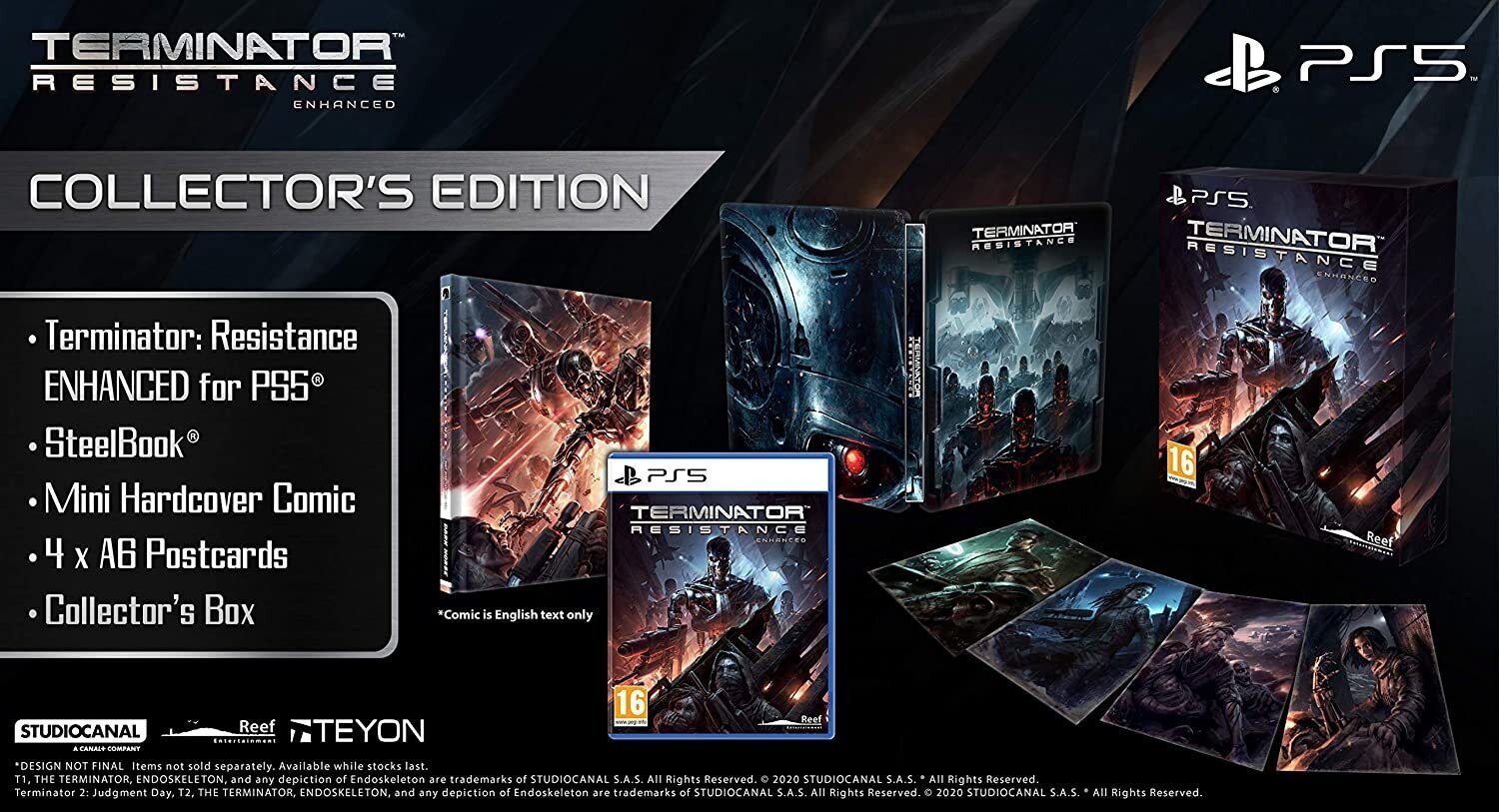 PS5 Terminator: Resistance Enhanced Collector's Edition kaina ir informacija | Kompiuteriniai žaidimai | pigu.lt