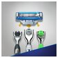 Skustuvo galvutės Gillette Mach 3 Turbo, 5 vnt. kaina ir informacija | Skutimosi priemonės ir kosmetika | pigu.lt