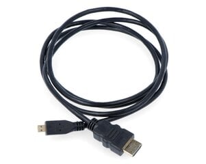 Lexton Micro HDMI - HDMI, 1.5 m kaina ir informacija | Kabeliai ir laidai | pigu.lt