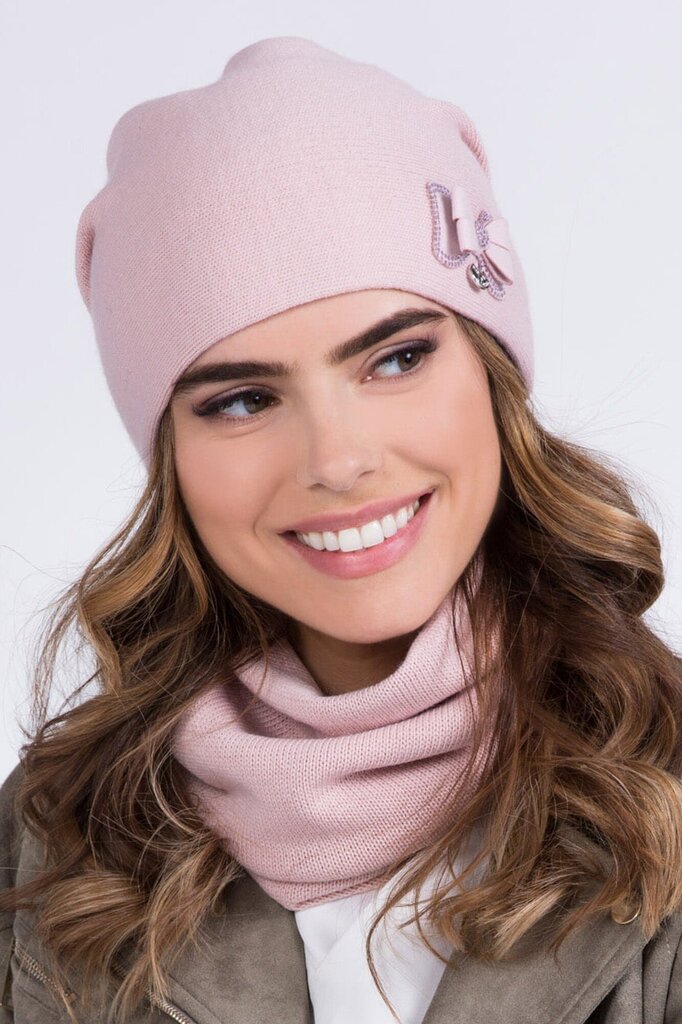 Moteriška kepurė Kamea Wika*06, rožinė цена и информация | Kepurės moterims | pigu.lt