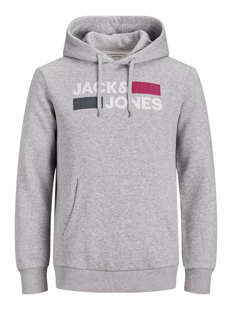 Džemperis vyrams Jack&Jones, pilkas kaina ir informacija | Džemperiai vyrams | pigu.lt