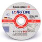 Pjovimo diskas Specialist+ Long Life 150x1,6x22 mm цена и информация | Mechaniniai įrankiai | pigu.lt