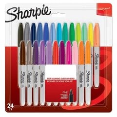 Набор маркеров Sharpie, 24 шт. цена и информация | Принадлежности для рисования, лепки | pigu.lt