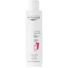 Šampūnas dažytiems plaukams Byphasse jojoba and Keratin, 750 ml kaina ir informacija | Šampūnai | pigu.lt