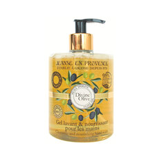 Skystas rankų muilas Jeanne En Provence Divine Olive, su natūraliu alyvuogių aliejumi, 500 ml kaina ir informacija | Muilai | pigu.lt