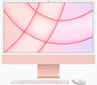 Apple iMac 24” M1 8/512GB Pink INT MGPN3ZE/A kaina ir informacija | Stacionarūs kompiuteriai | pigu.lt